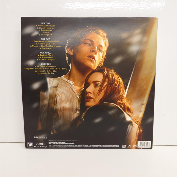 Titanic (Music From The Motion Picture) - James Horner Limited Edition 2x 180G White Vinyl LP Reissue