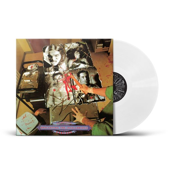 Carcass - Necroticism - Descanting The Insalubrious White Vinyl LP Reissue
