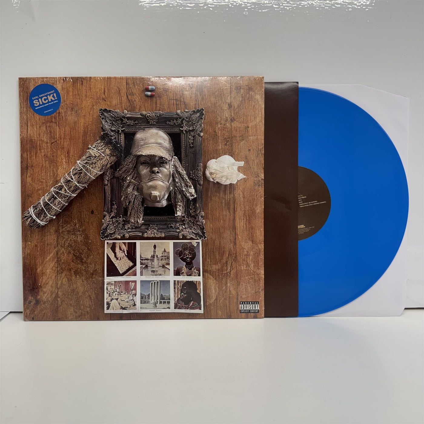 Earl Sweatshirt - SICK! Blue Vinyl LP