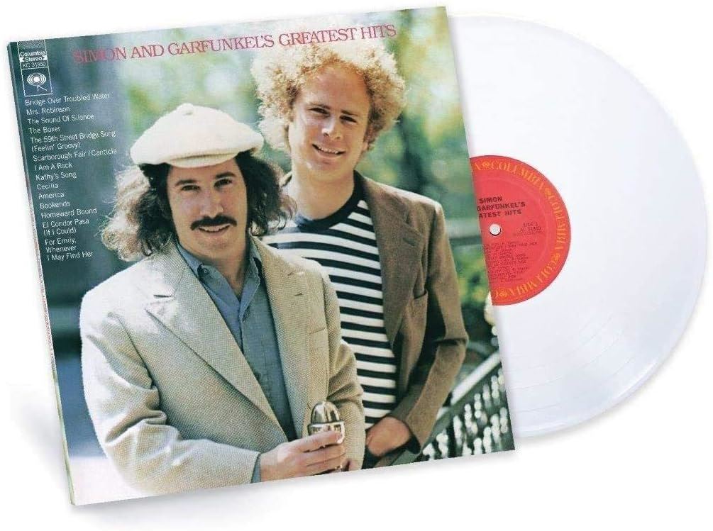 Simon & Garfunkel - Simon And Garfunkel's Greatest Hits White Vinyl LP Reissue