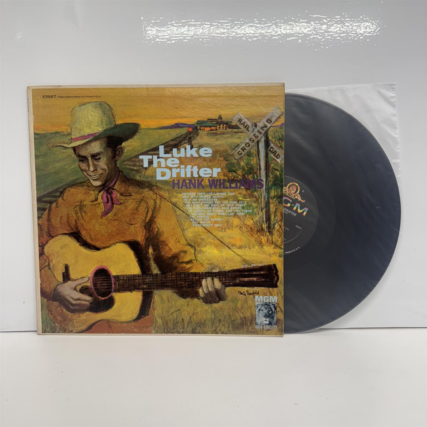 Hank Williams  - Luke The Drifter Mono Vinyl LP