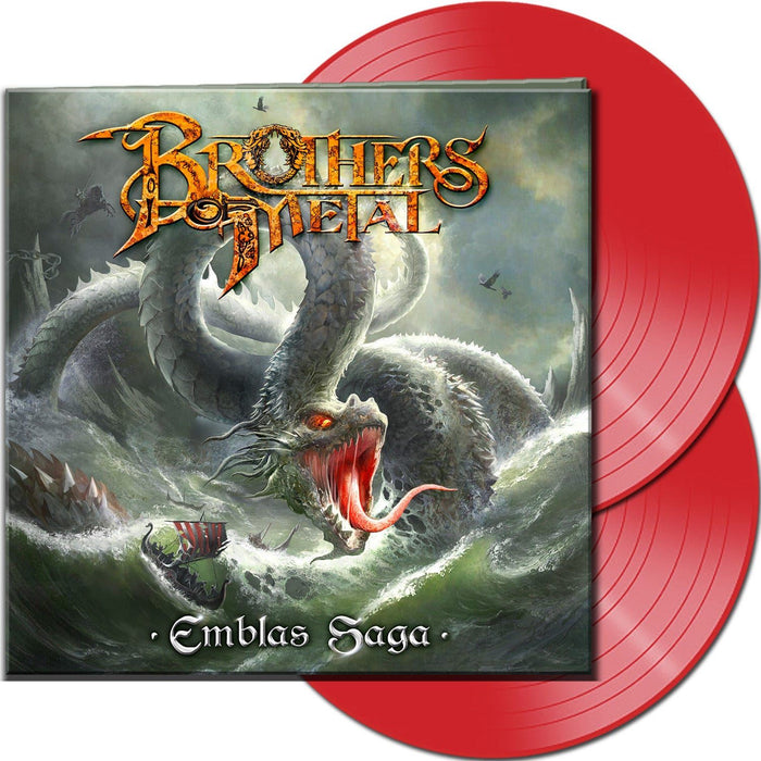 Brothers Of Metal - Emblas Saga 2x Red Vinyl LP
