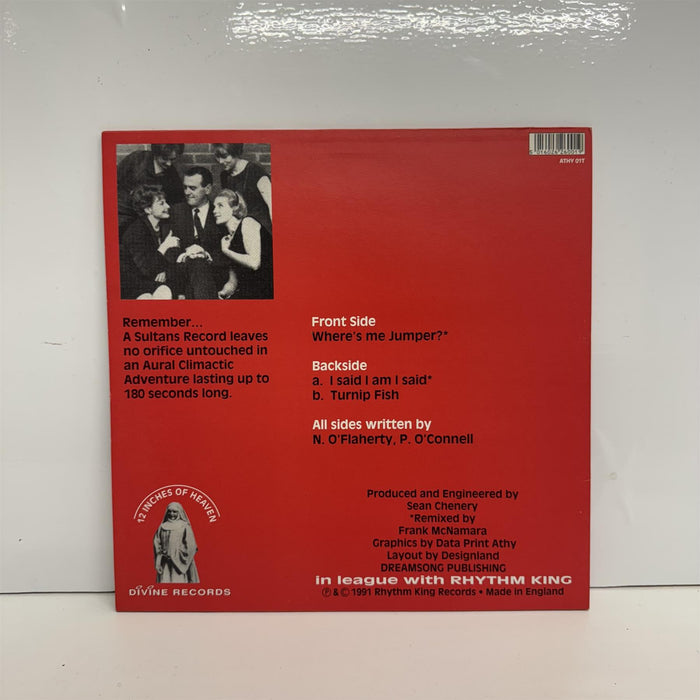 Sultans Of Ping F.C. - Where's Me Jumper? 12" Vinyl Single