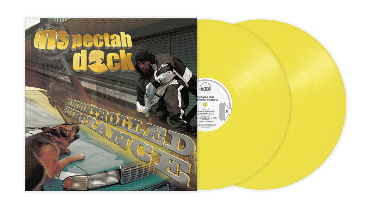 Inspectah Deck - Uncontrolled Substances 2x Yellow Vinyl LP