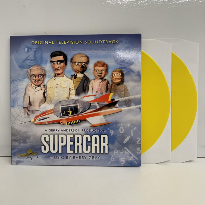 Supercar (Original Television Soundtrack) - Barry Gray Limited Edition 180G Yellow Vinyl LP