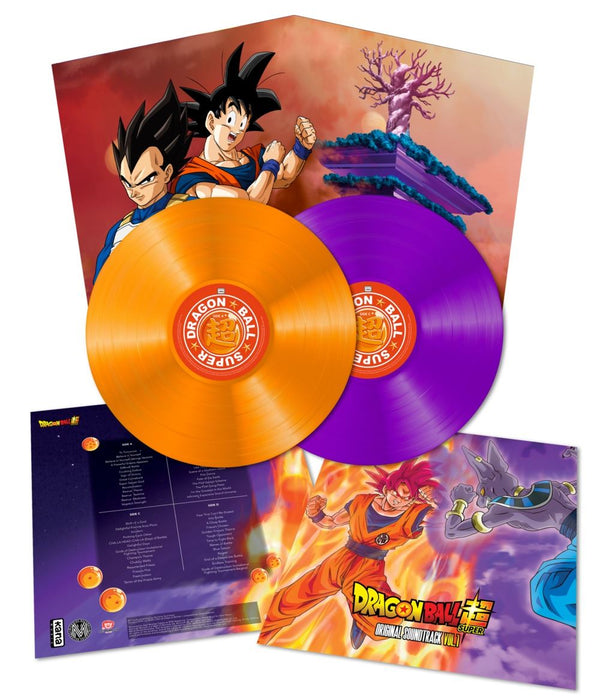 Dragon Ball Super - Original Soundtrack (Volume 1) - Norihito Sumitomo & Chiho Kiyooka 2x Orange / Purple Vinyl LP