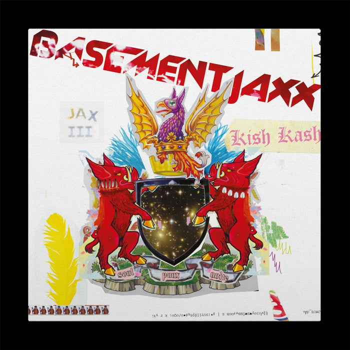 Basement Jaxx - Kish Kash 2x Red / White Vinyl LP Reissue