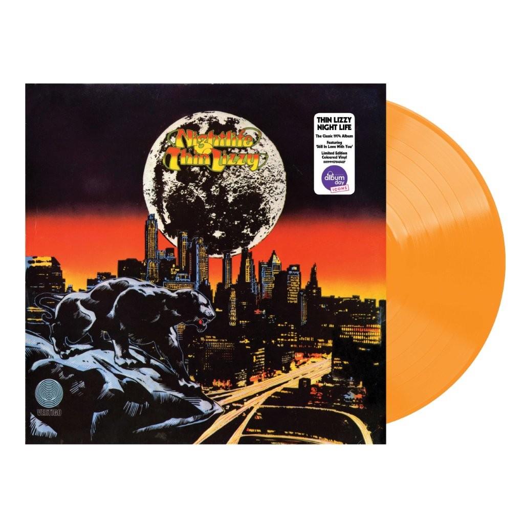 Thin Lizzy - Night Life National Album Day Orange Vinyl LP Reissue