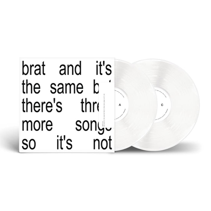 Charli XCX - brat and it’s the same but there’s three more songs so it’s not 2x White Vinyl LP