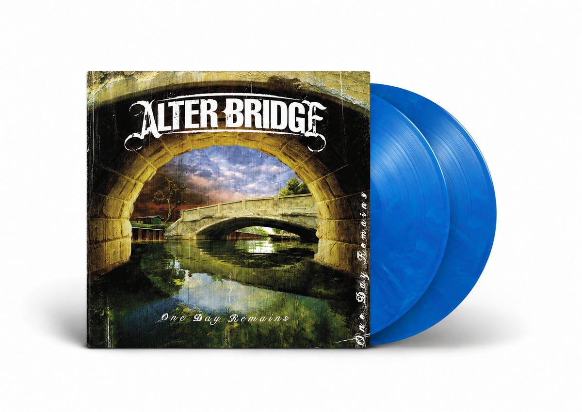 Alter Bridge - One Day Remains National Album Day 2x Blue Marble Vinyl LP Reissue