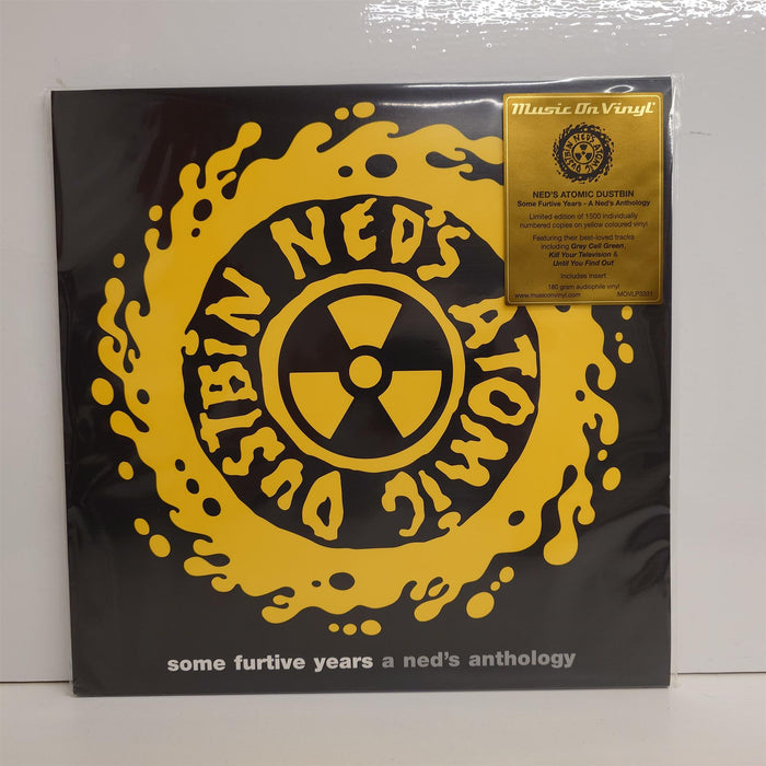 Ned's Atomic Dustbin - Some Furtive Years: A Ned's Anthology Limited Edition 2x 180G Yellow Vinyl LP Etched D-Side Reissue