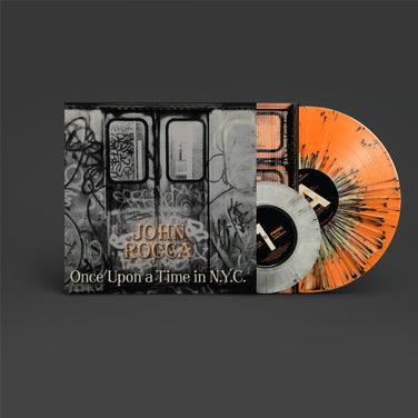 John Rocca - Once Upon A Time In NYC Orange Splattered Vinyl LP + 7" Grey Marbled Single