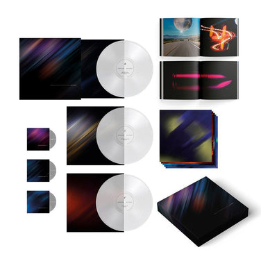 New Order - education entertainment recreation (Live at Alexandra Palace) 3x 180G Crystal Clear Vinyl LP + 3CD + Blu-Ray Box Set