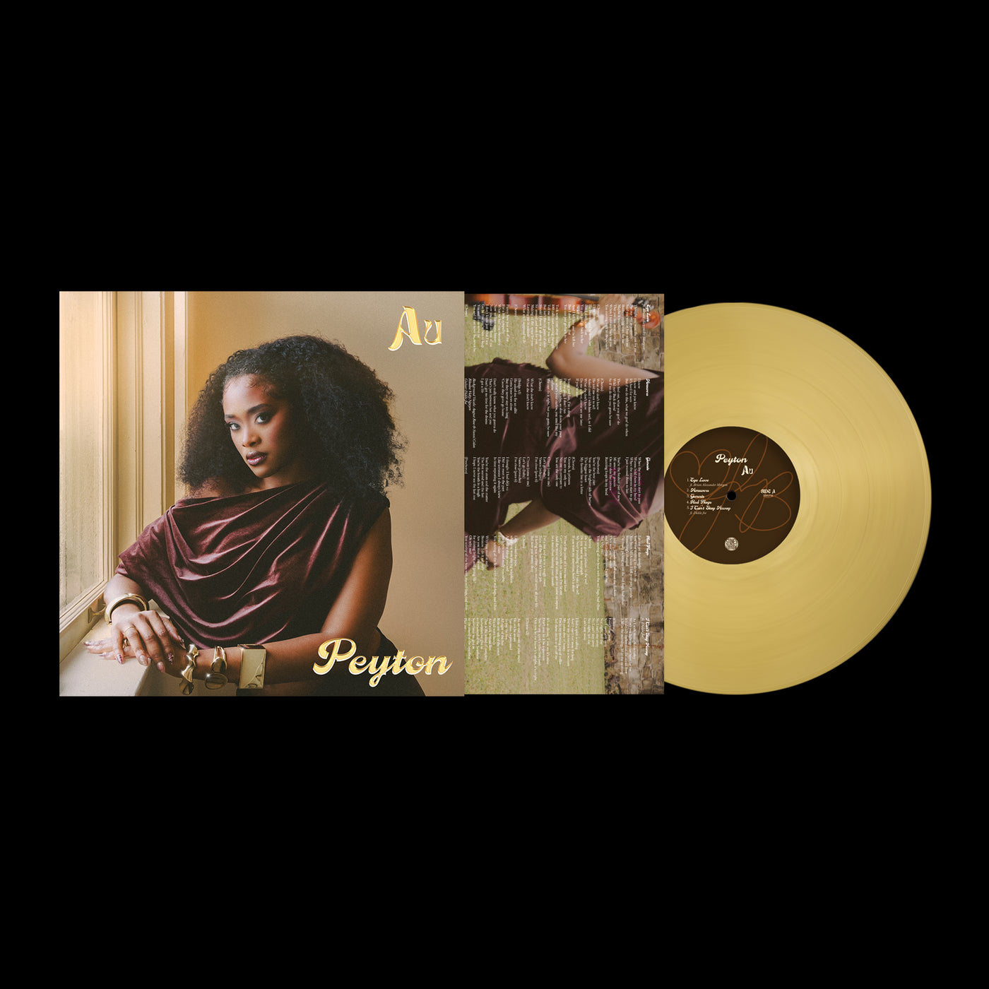 Peyton - Au Gold Vinyl LP