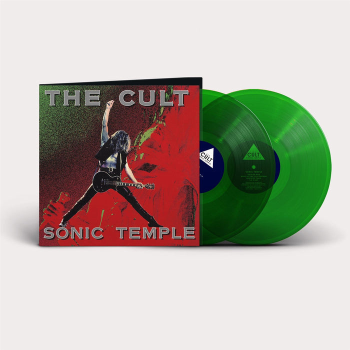 The Cult - Sonic Temple 2x Transparent Green Vinyl LP Reissue