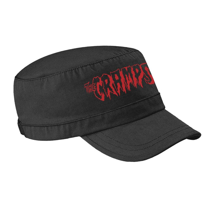 The Cramps - Red Logo Army Cap