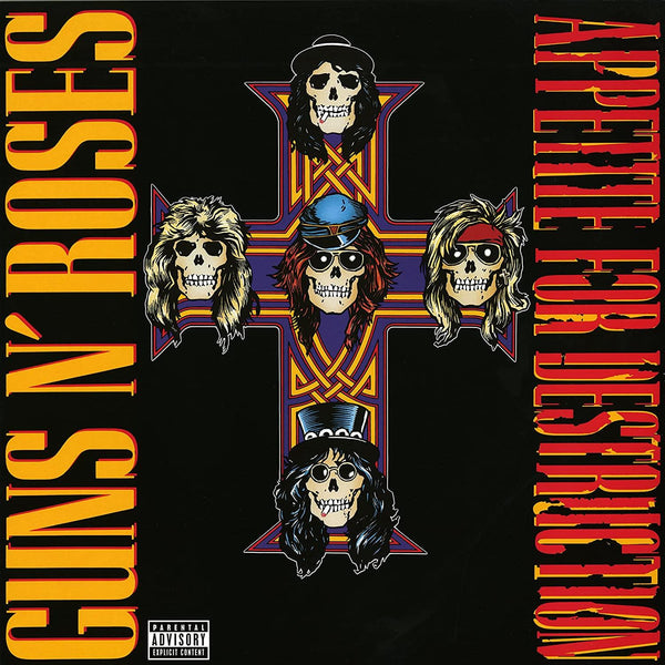 Guns N' Roses - Appetite For Destruction Vinyl LP Reissue