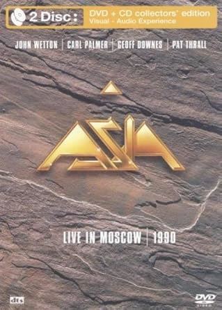 Asia - Live In Moscow 1990 DVD & CD Set