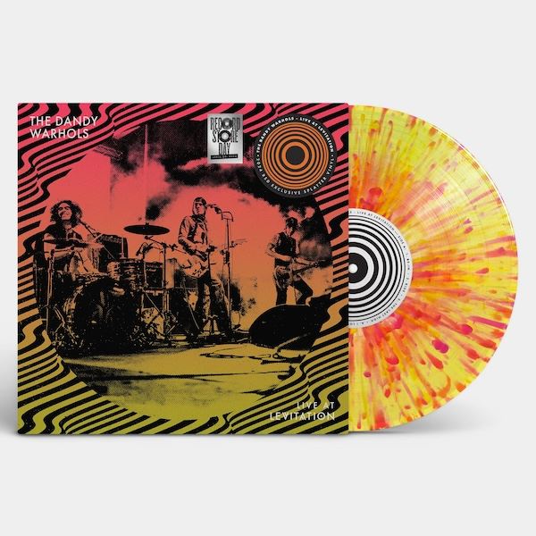 The Dandy Warhols - Live at Levitation RSD 2024 Yellow & Orange Splatter Vinyl LP