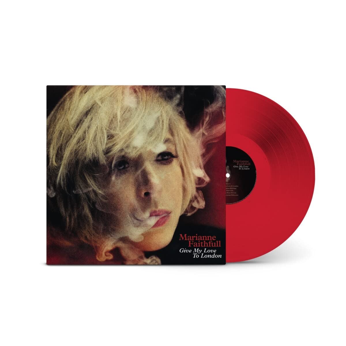 Marianne Faithfull - Give My Love To London Limited Edition Red Vinyl LP Reissue