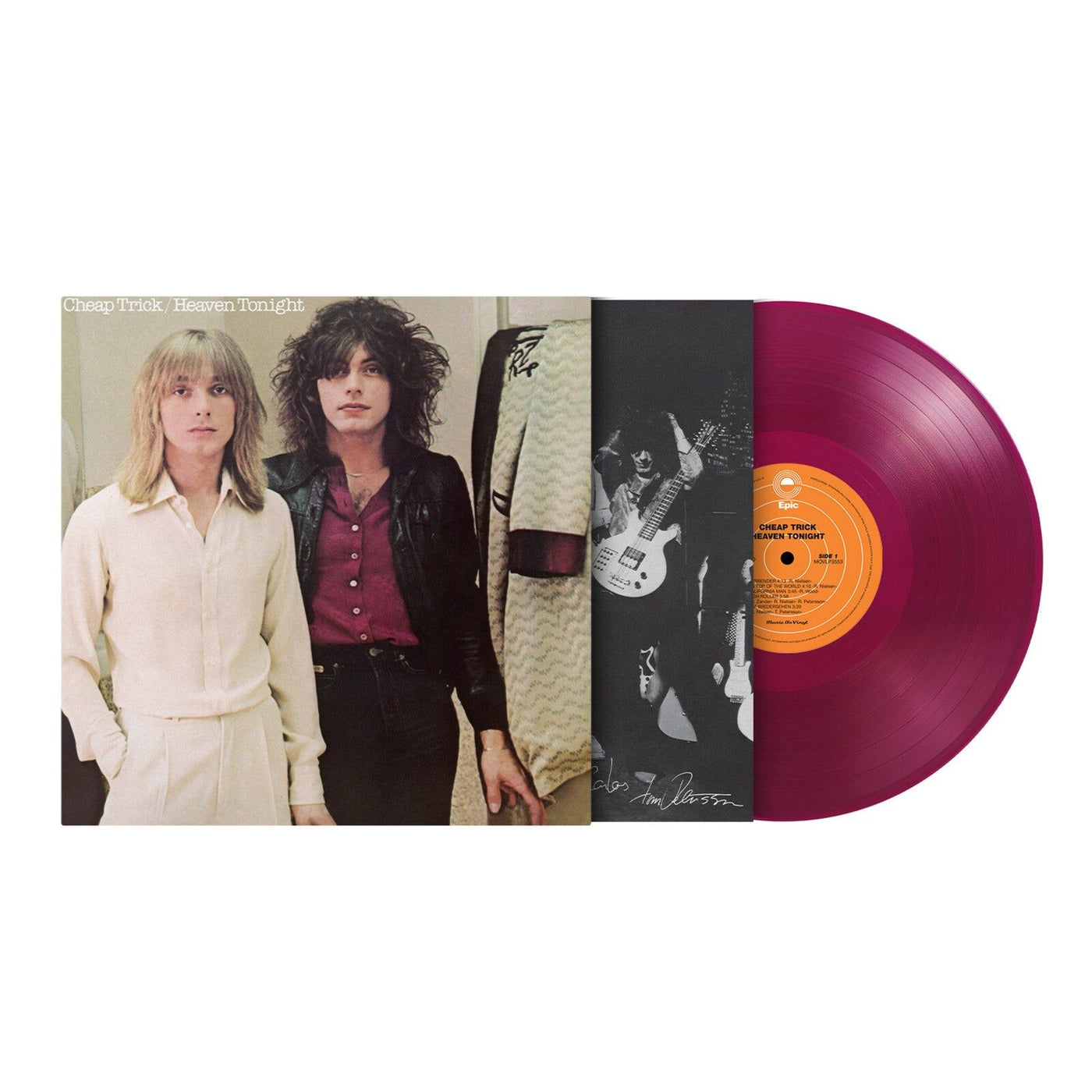 Cheap Trick - Heaven Tonight Limited Edition 180G Translucent Violet LP Reissue