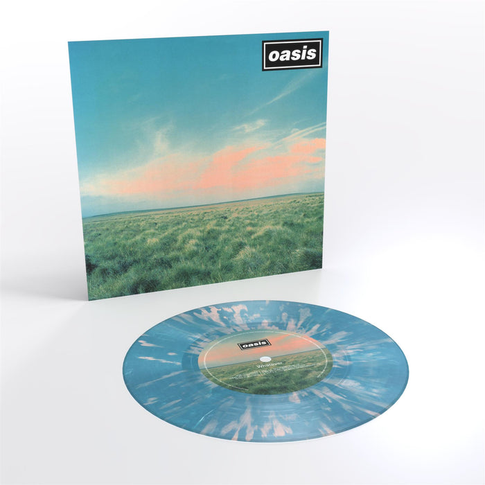 Oasis - Whatever Limited Edition 7" Pink & Blue Splatter Vinyl Single Numbered