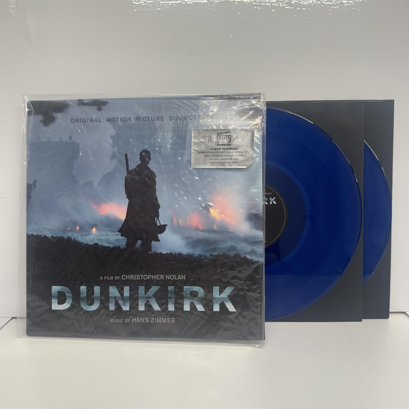Dunkirk (Original Motion Picture Soundtrack) - Hans Zimmer Limited Edition 2x Transparent Blue Vinyl LP
