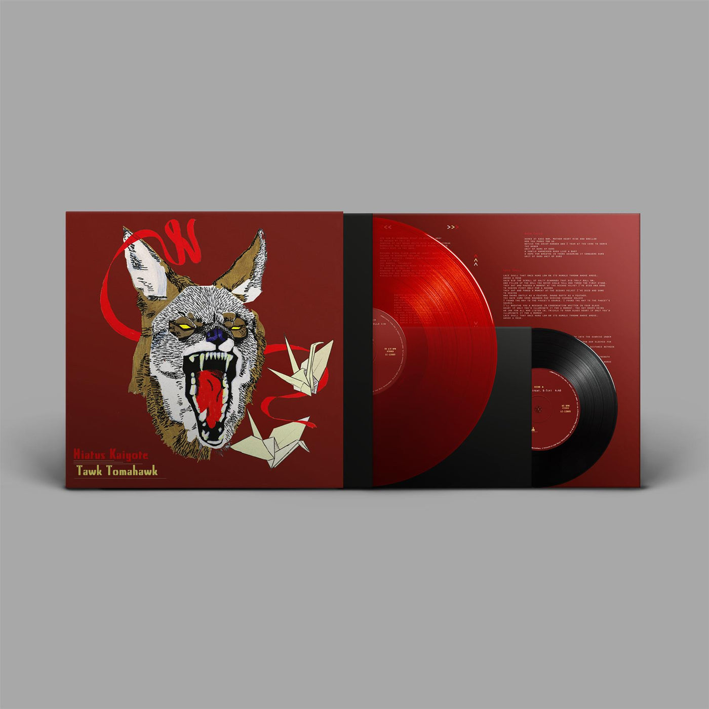 Hiatus Kaiyote - Tawk Tomahawk Deluxe Edition Red Transparent Vinyl LP + Bonus 7"