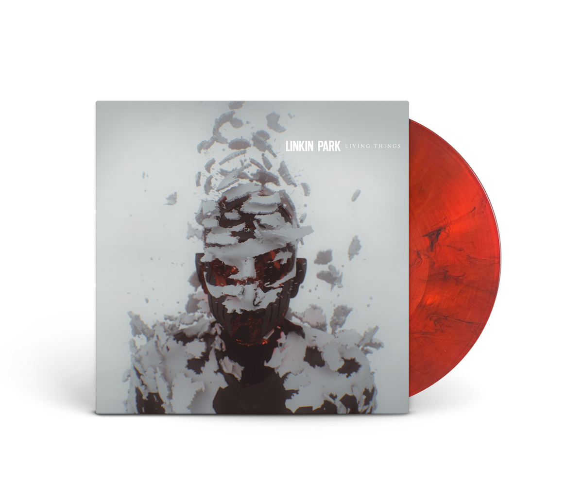 Linkin Park - Living Things Red Smoke Vinyl LP Reissue