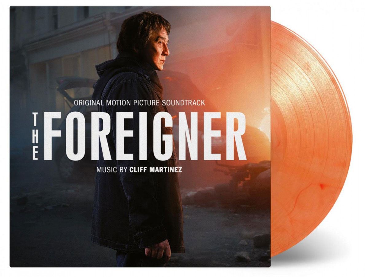 The Foreigner (Original Motion Picture Soundtrack) - Cliff Martinez Limited Edition 180G Opaque Orange Vinyl LP