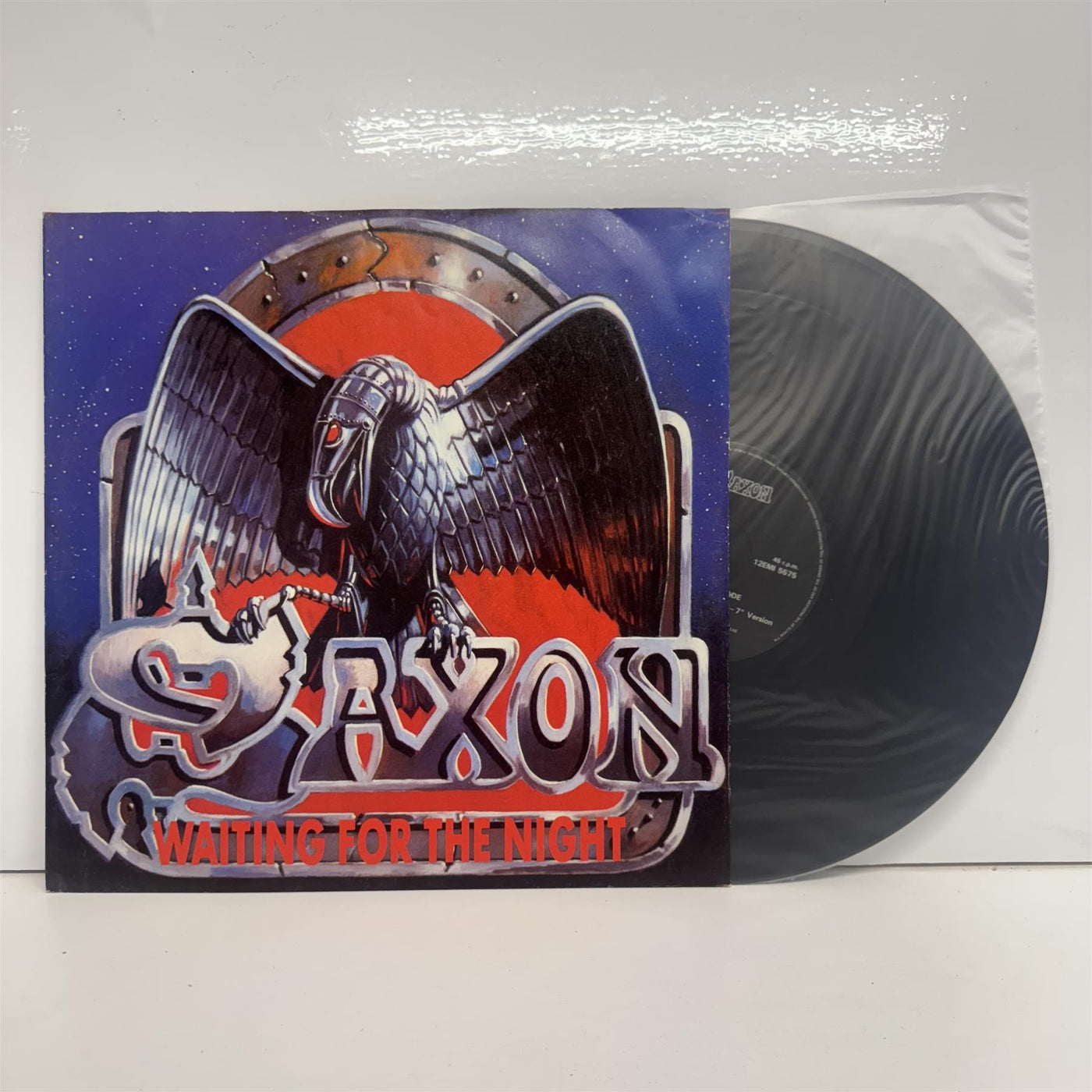 Saxon -  Waiting For The Night 12" Vinyl Single