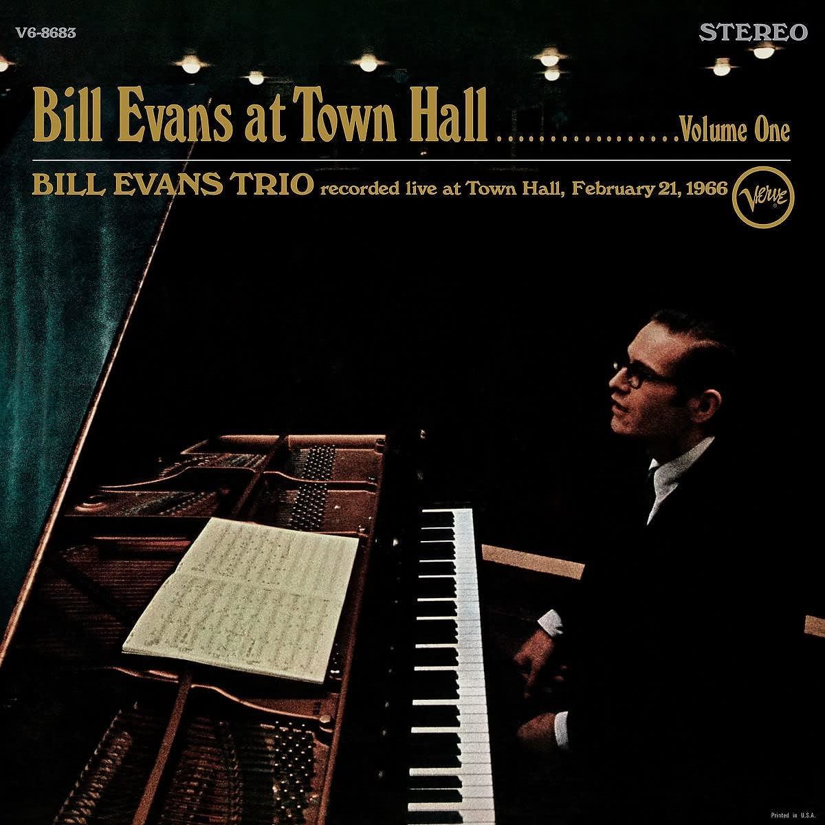 Bill Evans Trio - At Town Hall, Volume One Vinyl LP