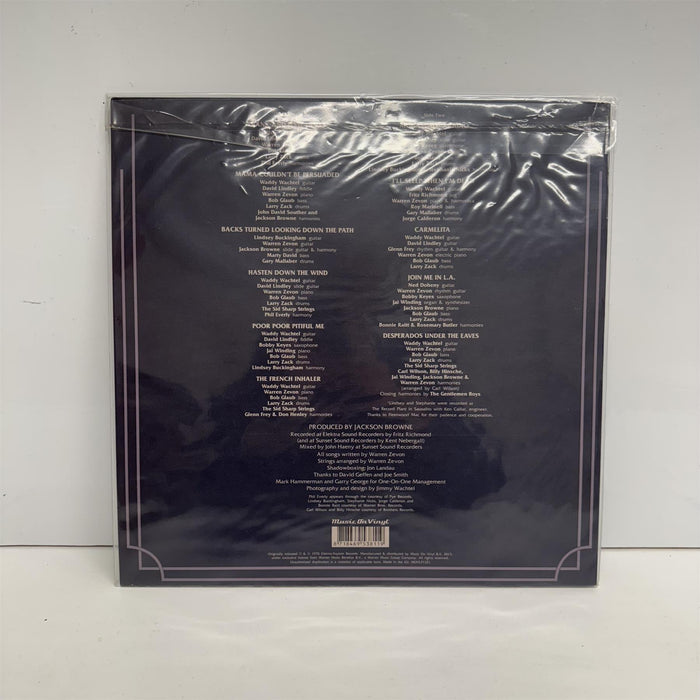 Warren Zevon - Warren Zevon 180G Vinyl LP