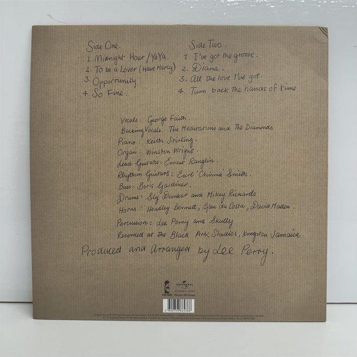 George Faith - To Be A Lover 180G Vinyl LP