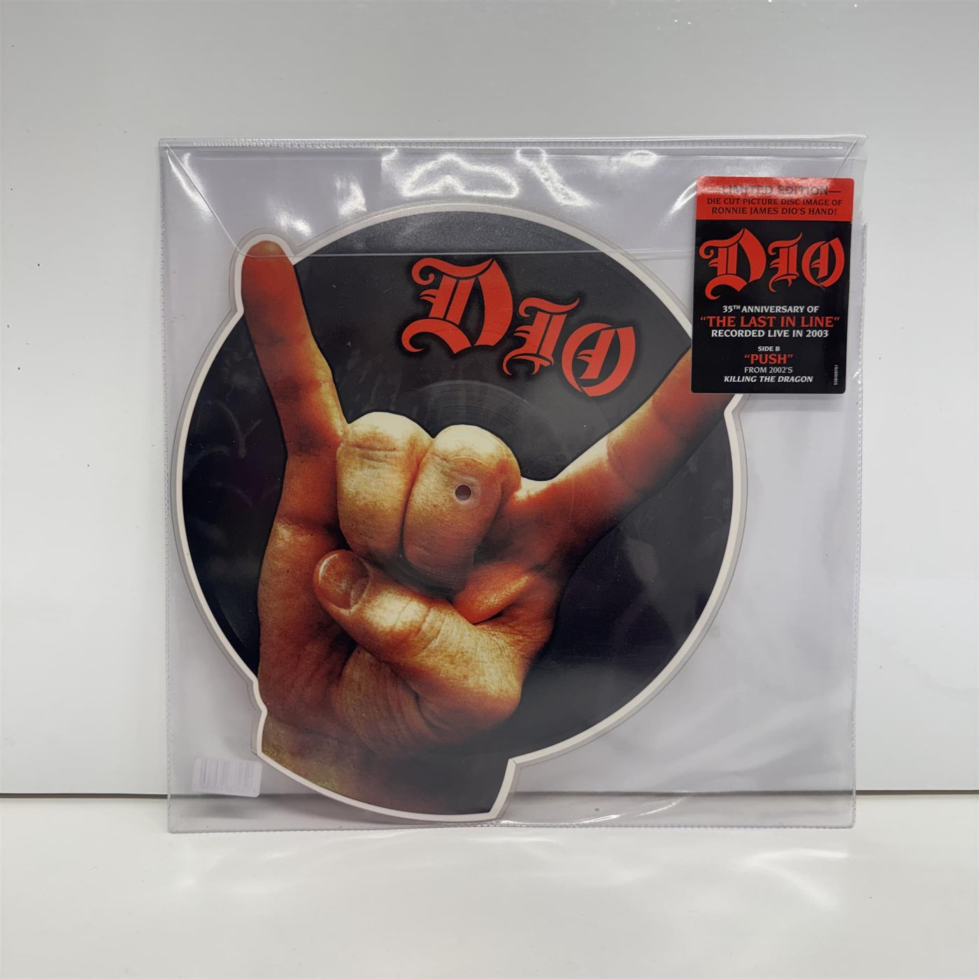 Dio - Last In Line Limited 12" Picture Disc Shaped Vinyl Single