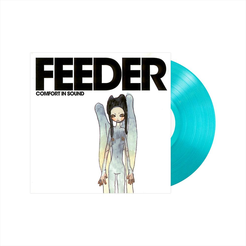 Feeder - Comfort in Sound Curacao Blue Vinyl LP Remastered