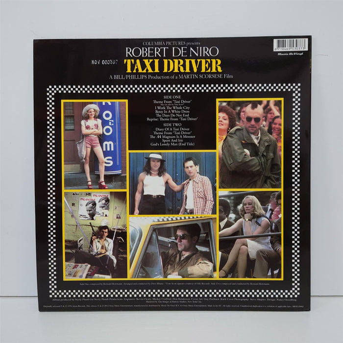 Taxi Driver (Original Soundtrack Recording) - Bernard Herrmann Limited Edition 180G Yellow Vinyl LP Reissue