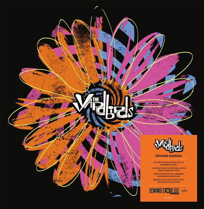 The Yardbirds - Psycho Daisies - The Complete B-Sides RSD 2024 140G Purple With Orange Splatter Vinyl LP