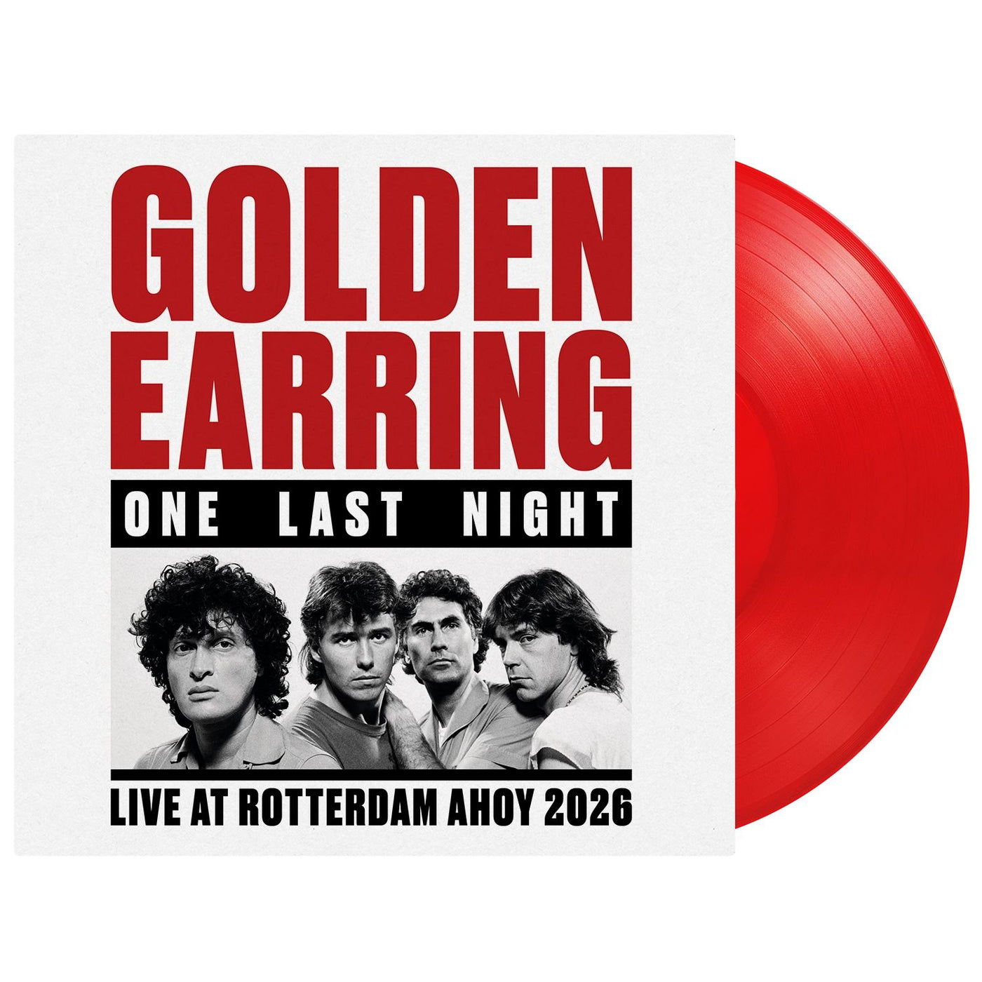 Golden Earring - One Last Night (Live At Ahoy Rotterdam 2026) Limited Edition 180G Translucent Red Vinyl LP