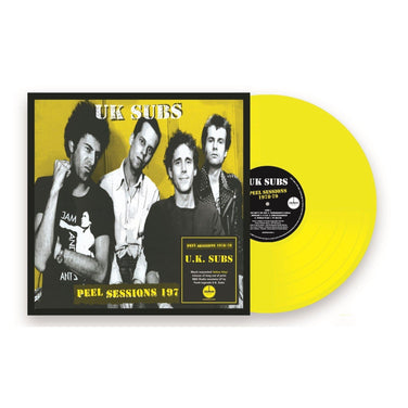 UK Subs - Peel Sessions 1978-79 Yellow Vinyl LP Reissue