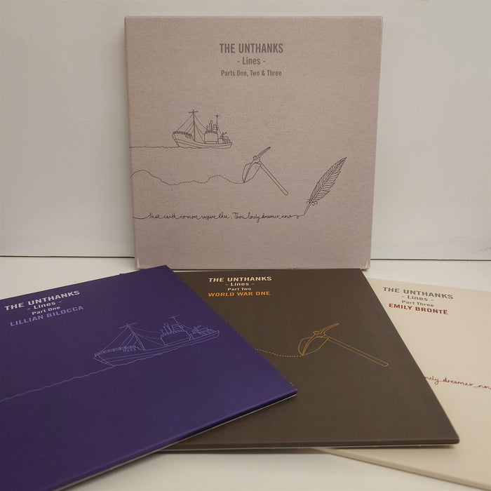 The Unthanks - Lines Parts One, Two & Three 3x 10" Vinyl LP Box Set