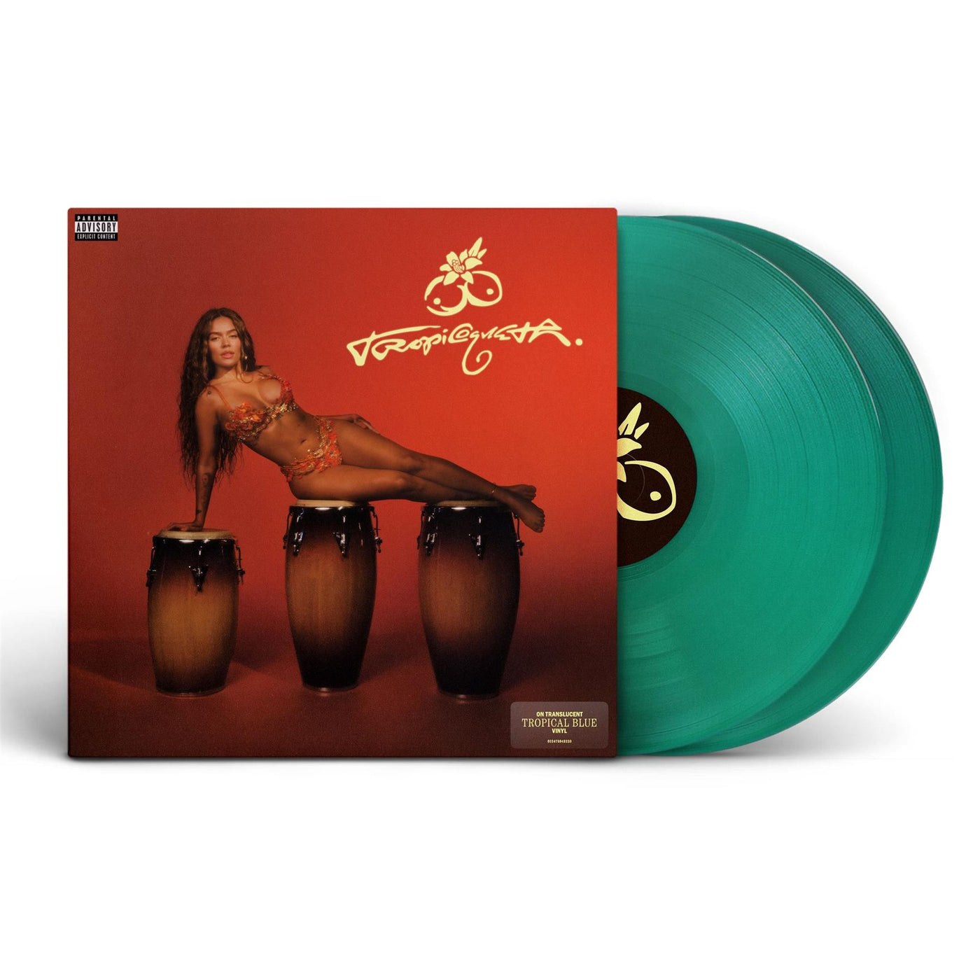 Karol G - Tropicoqueta 2x Tropical Blue Vinyl LP
