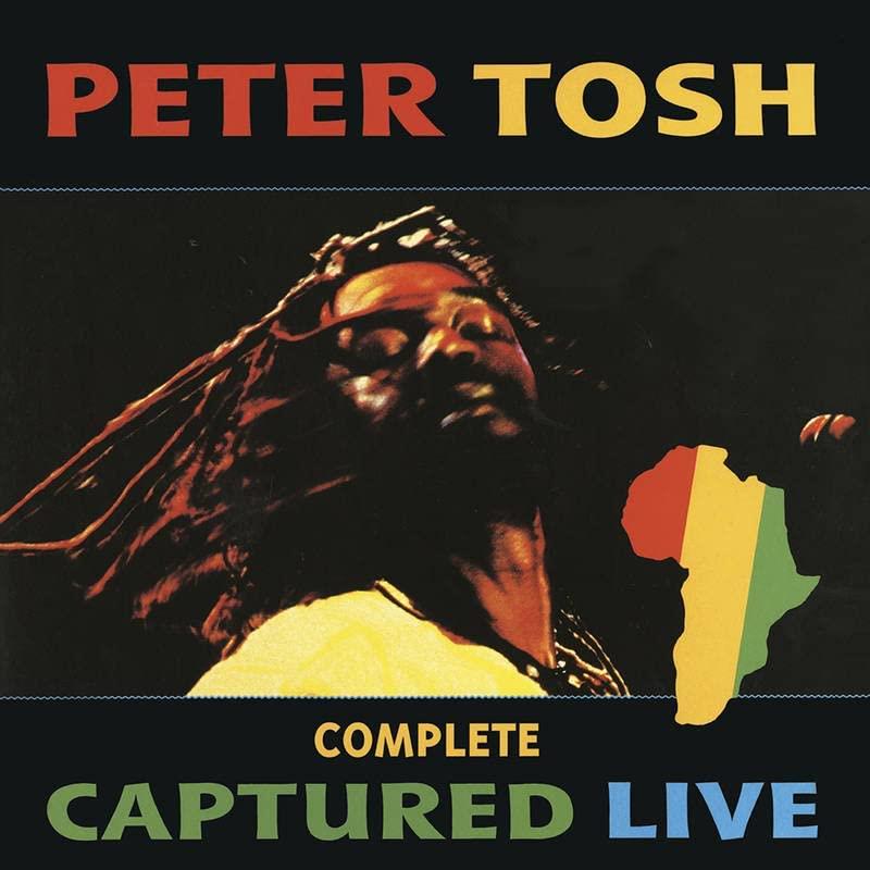Peter Tosh - Complete Captured Live 2x Green & Orange Marbled Vinyl LP Reissue RSD 2022