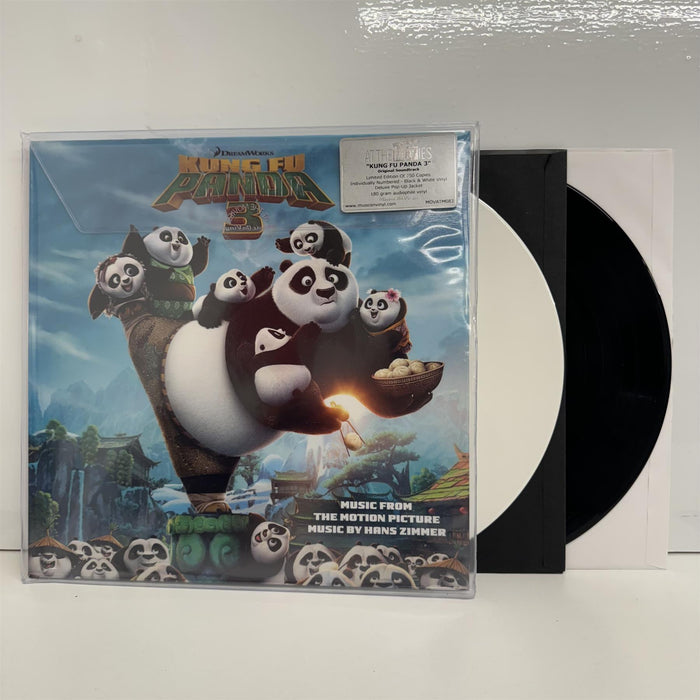 Kung Fu Panda 3 (Music From The Motion Picture) - Hans Zimmer Limited Edition 2x 180G White & Black Vinyl LP