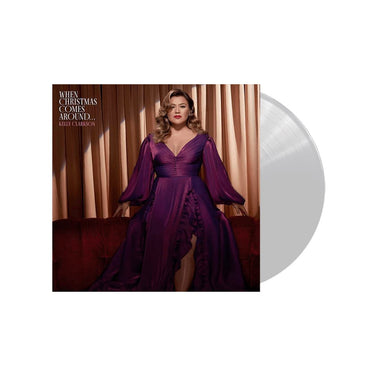 Kelly Clarkson - When Christmas Comes Around Crystal Clear Diamond Vinyl LP Reissue