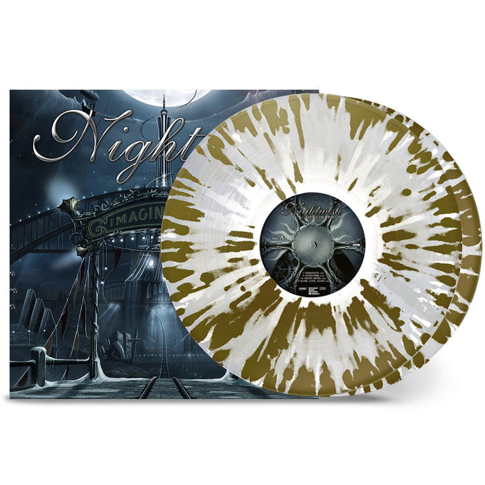 Nightwish - Imaginaerum 2x Clear, Gold & White Splatter Vinyl LP Reissue
