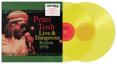 Peter Tosh - Live & Dangerous: Boston 1976 2x Translucent Yellow Vinyl LP