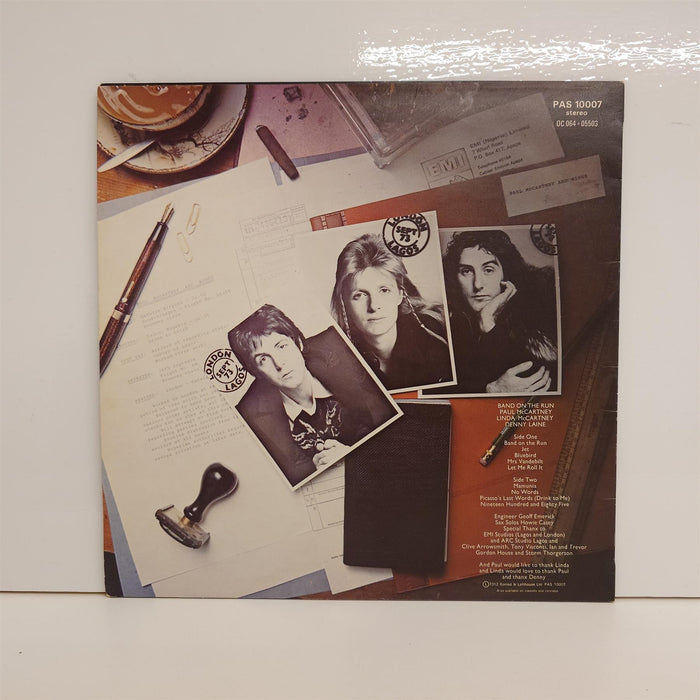 Paul McCartney And Wings - Band On The Run Vinyl LP