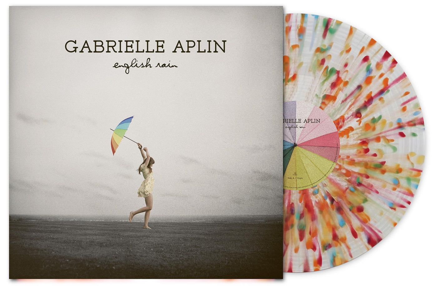 Gabrielle Aplin - English Rain Rainbow Splatter Vinyl LP Reissue