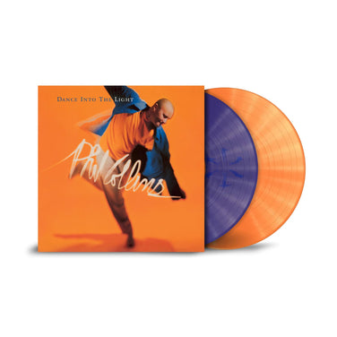 Phil Collins - Dance Into The Light National Album Day 2x Transparent Blue / Transparent Orange Vinyl LP Reissue